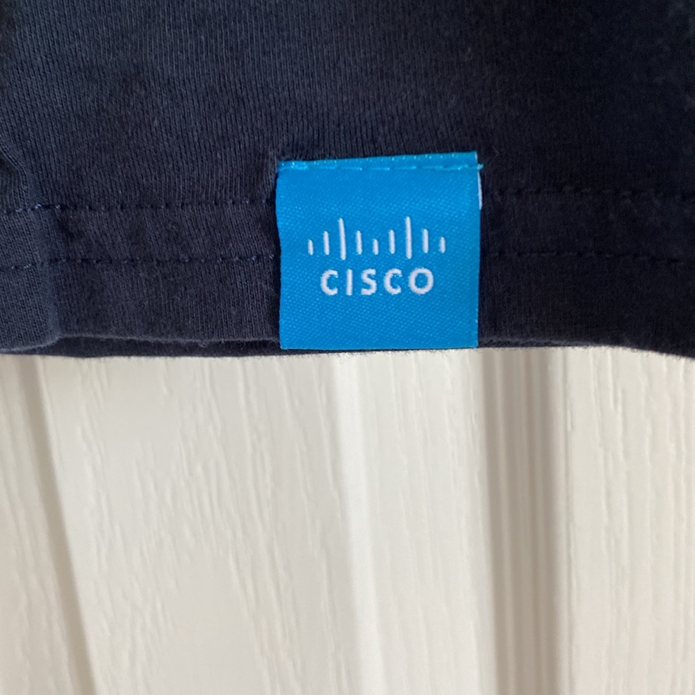 Cisco Outlined Letters T-Shirt - Picture 2 of 5